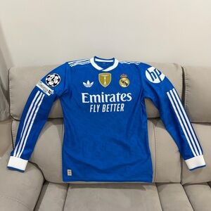 Authentic Adidas Real Madrid 3rd kit 25/26 long sleeve Jude Bellingham